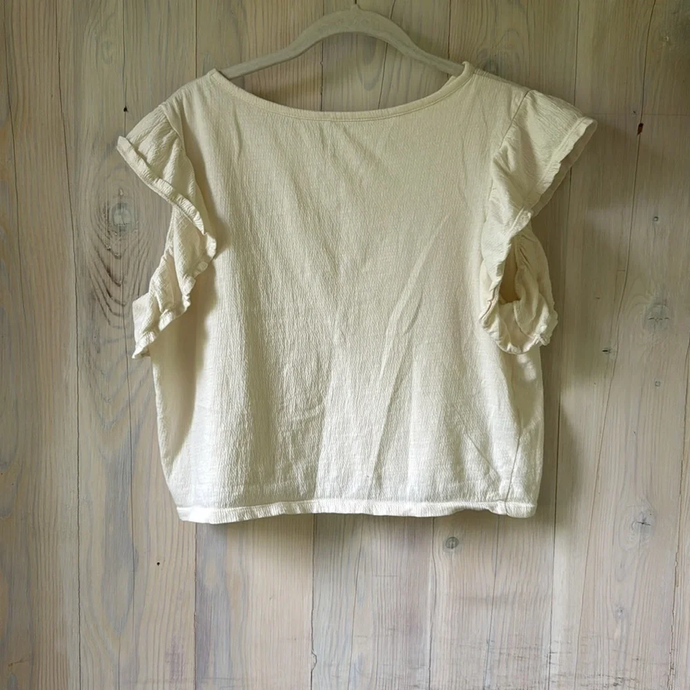 Gap Kids Cream Top Size 12